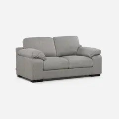 ROSEN - Sofá Bolonia 2,5 Cuerpos Tela Gris
