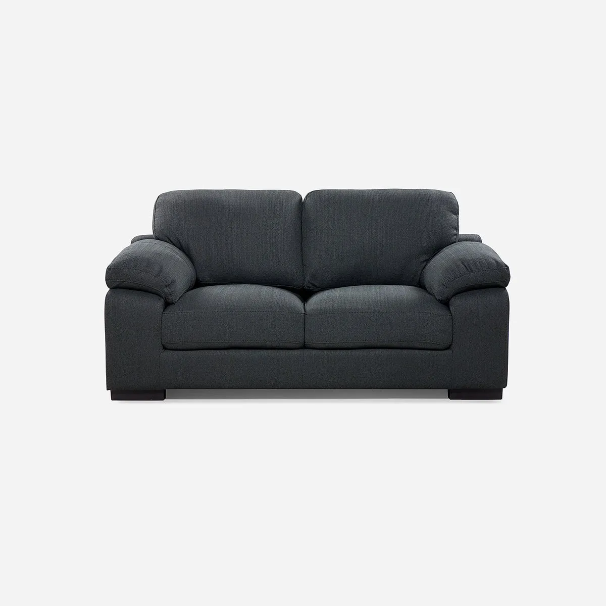 ROSEN - Sofá Rosen Bolonia 2,5 Cuerpos Tela Grafito