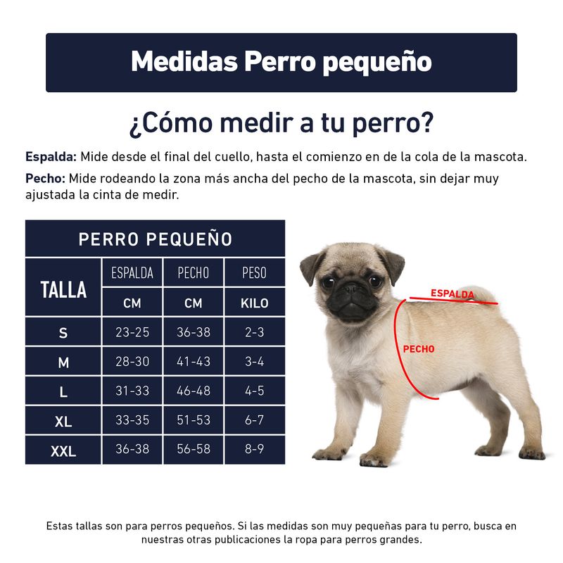 DOGGY DOLLY - Chaqueta Jeans con Gorro-Perros Pequeños Talla S Doggy Dolly
