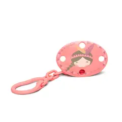 SUAVINEX - BROCHE PINZA OVALADO INDIO ROSADO