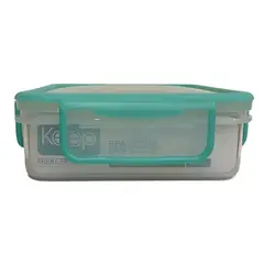 KEEP - HERMETICO PP 1400 ML CUADRADO VERDE