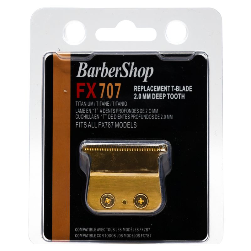 BARBERSHOP - Repuesto Cuchilla Alternativo Trimmer Babyliss Skeleton Fx707 Gold