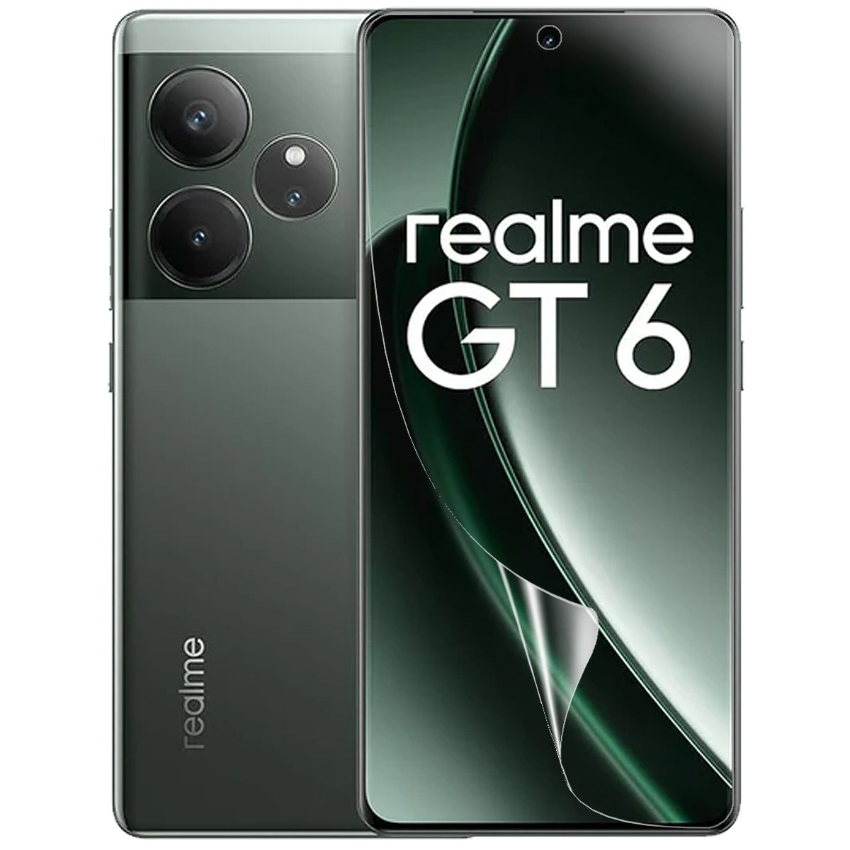 ROCK SPACE - Lamina De Hidrogel Protector para Realme GT 6