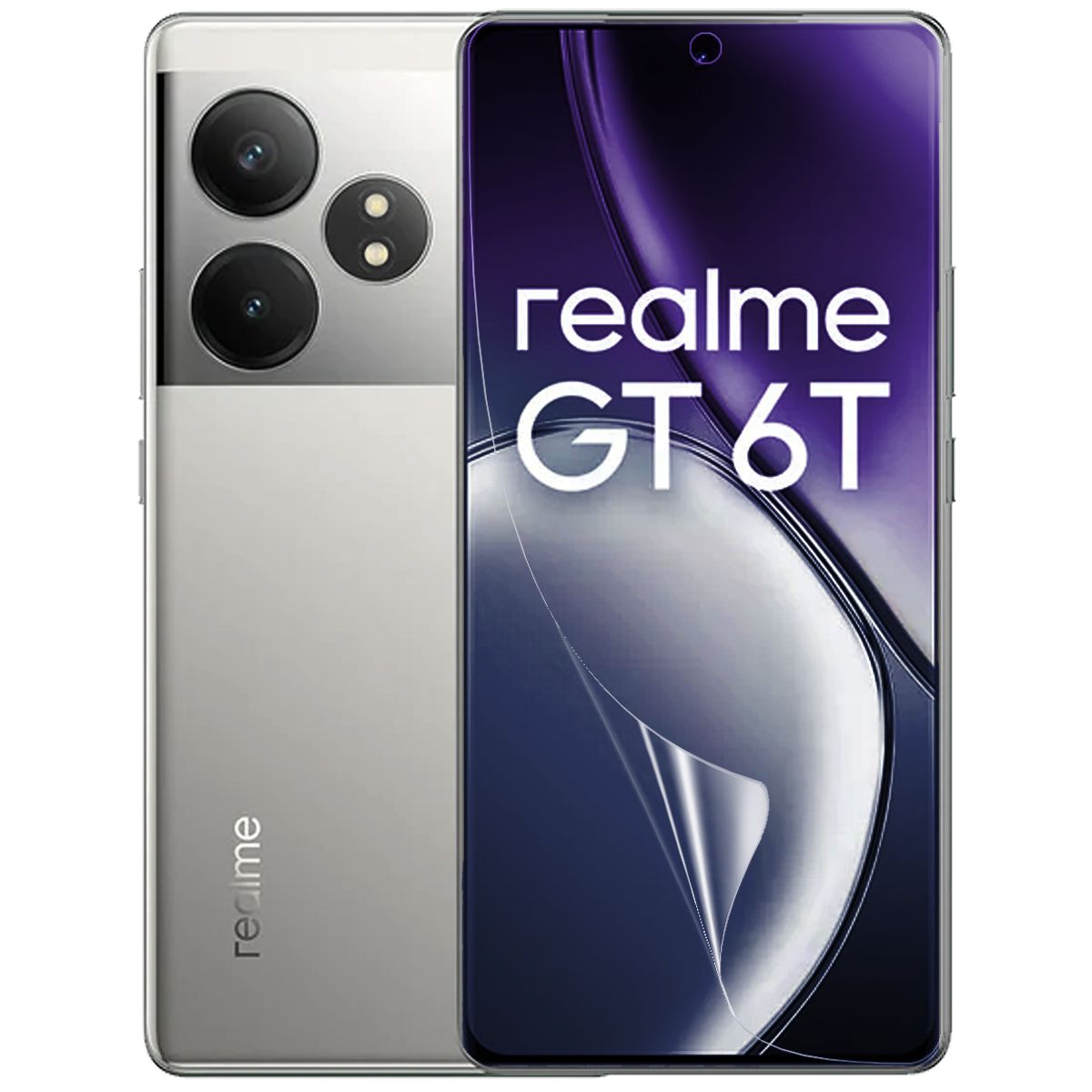 ROCK SPACE - Lamina de Hidrogel Protector Para Realme GT 6T