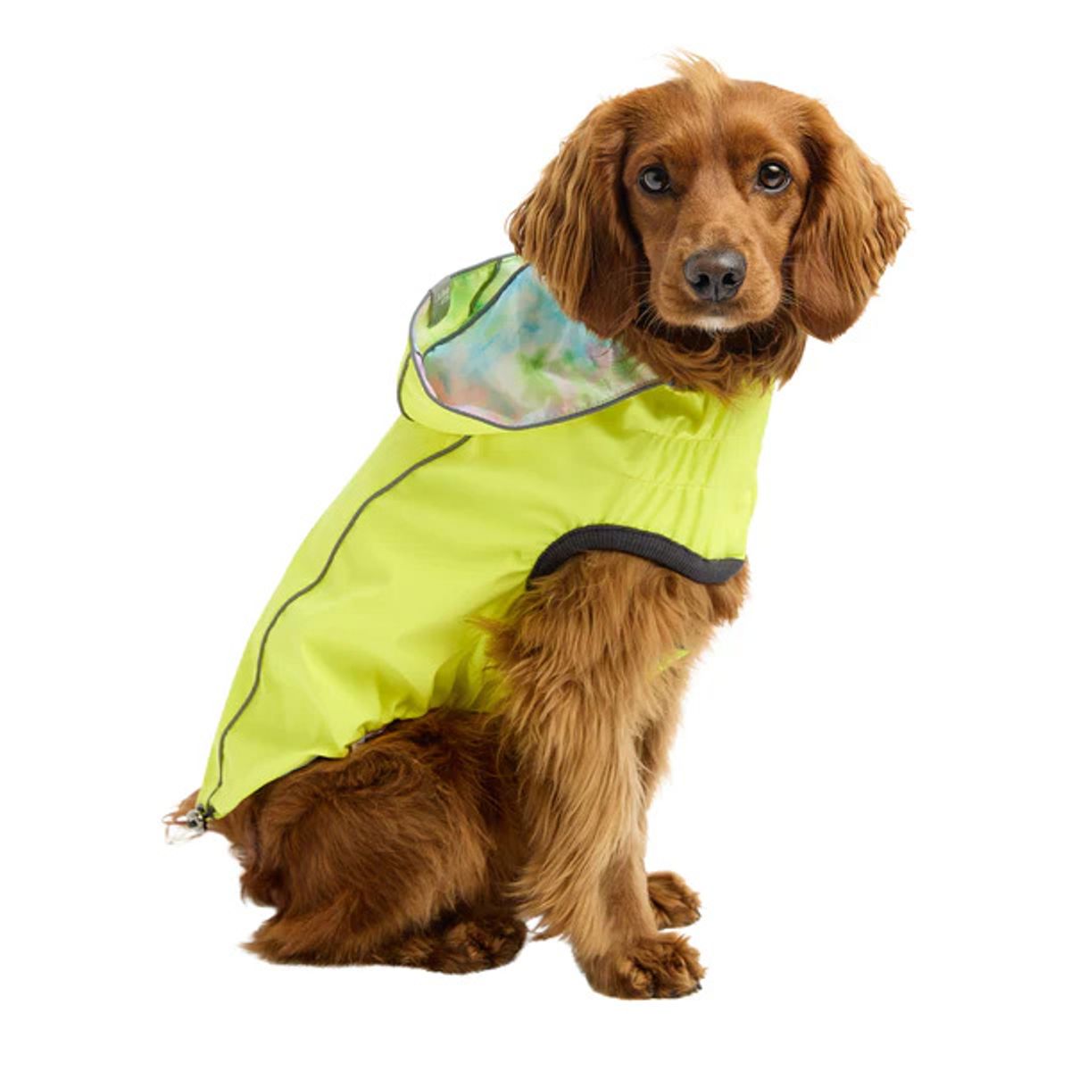 GFM - Impermeable Para Perro GFPet Reversible Neon Yelow - Small