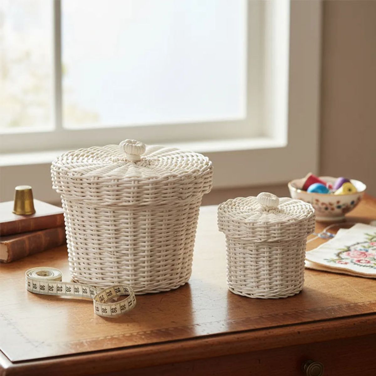 BRIC - Canastos con tapa de plástico