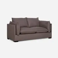 ROSEN - Sofá Warden 2,5 Cuerpos Tela Moka