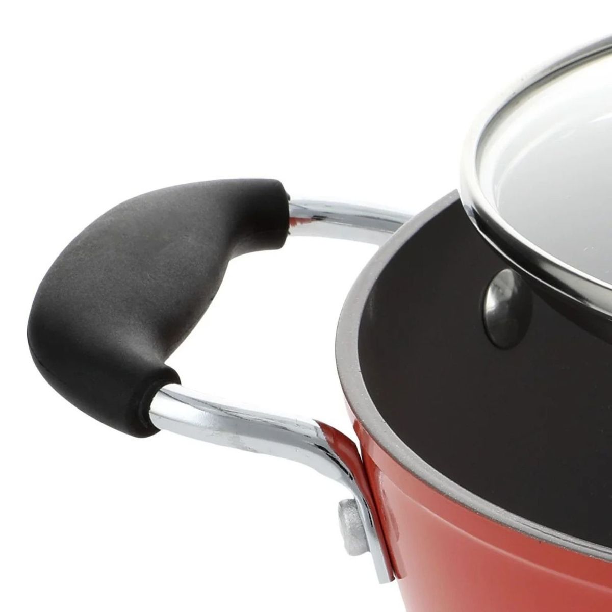 BOHLIER - Cacerola Bohlier Modelo Venus 28cm Aluminio Tapa Vidrio Olla