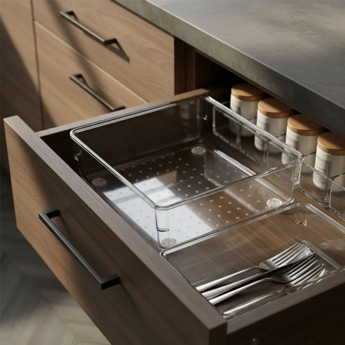 BRIC - Cestas Organizadoras de Acrílico