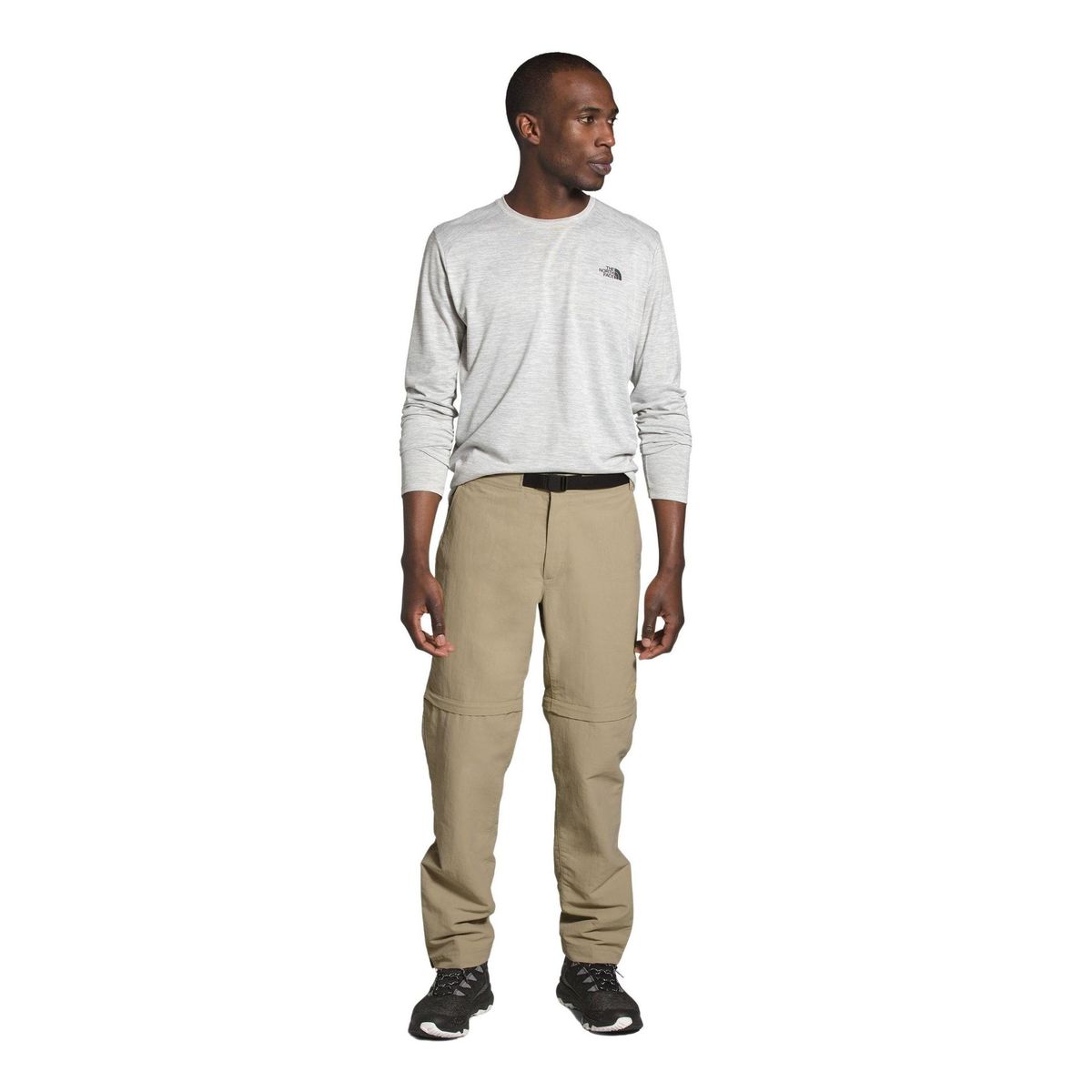 THE NORTH FACE - Pantalones PT Trail Convertible Khaki THE NORTH FACE