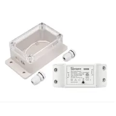 SONOFF - Pack Interruptor Wifi Basic R2 Y Caja estanca IP66