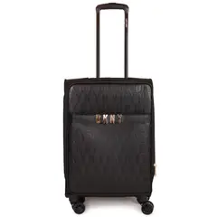 DKNY - Maleta blanda Donna Karan mediana IMPRESSIONIST 20kg negra