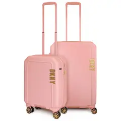 DKNY - Pack 2 Maletas Donna Karan CLEAN S 10kg + M 20kg Pink
