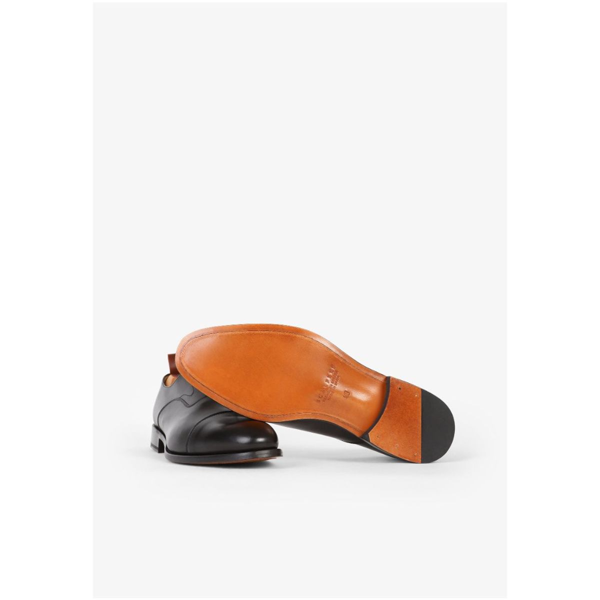 SCALPERS - Zapatos Oxford Vestir Piel Black