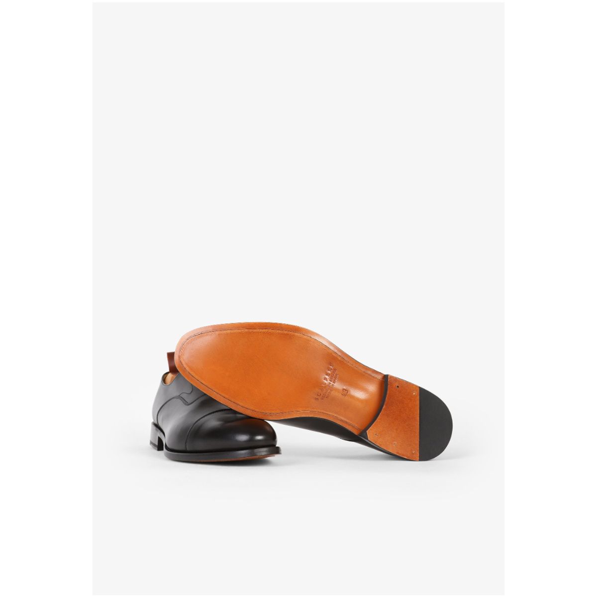 SCALPERS - Zapatos Oxford Vestir Piel Black