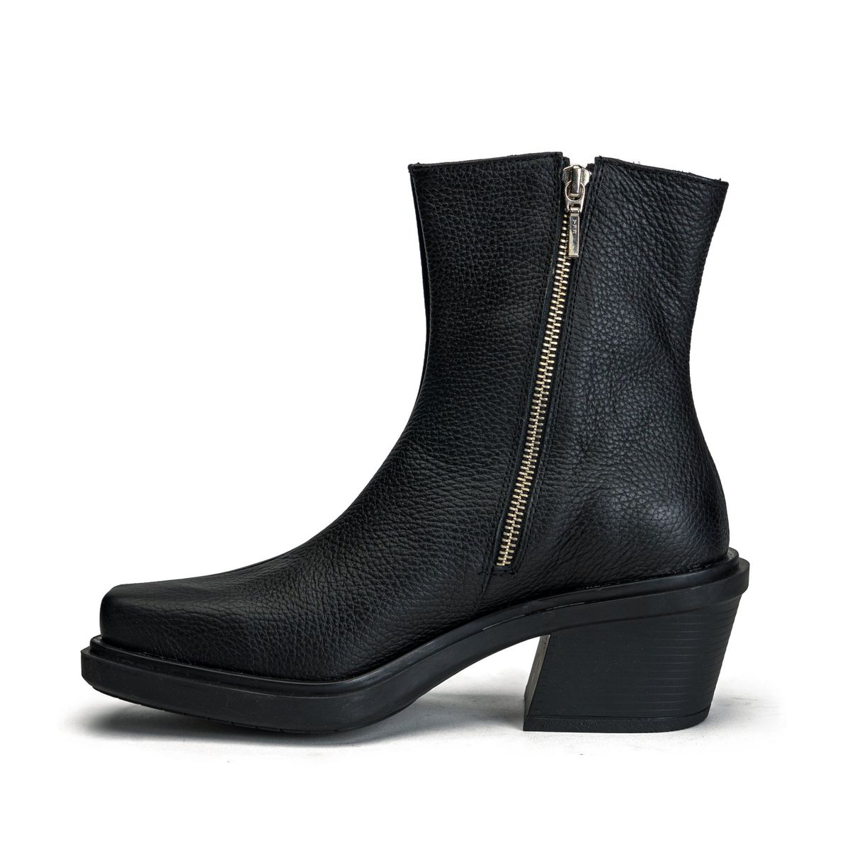 LANDAZURI - Botín Cuero Hela Negro Landazuri