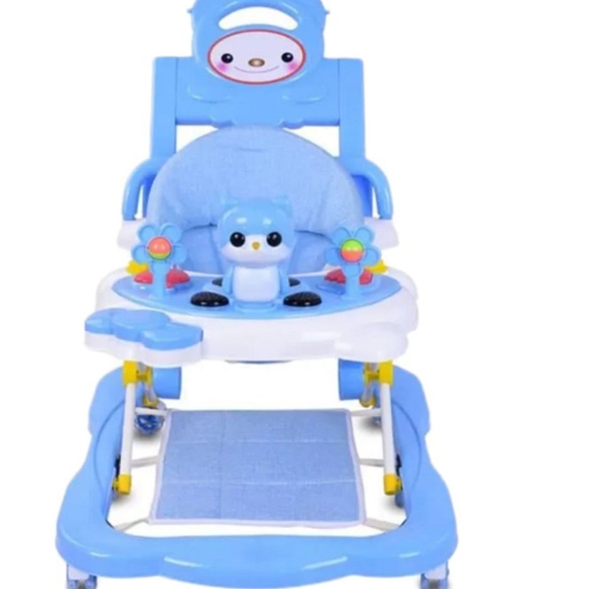 GENERICO - ANDADOR CAMINADOR MUSICAL PARA BEBES 6 A 24 MESES AZUL