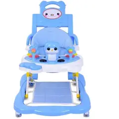 GENERICO - ANDADOR CAMINADOR MUSICAL PARA BEBES 6 A 24 MESES AZUL