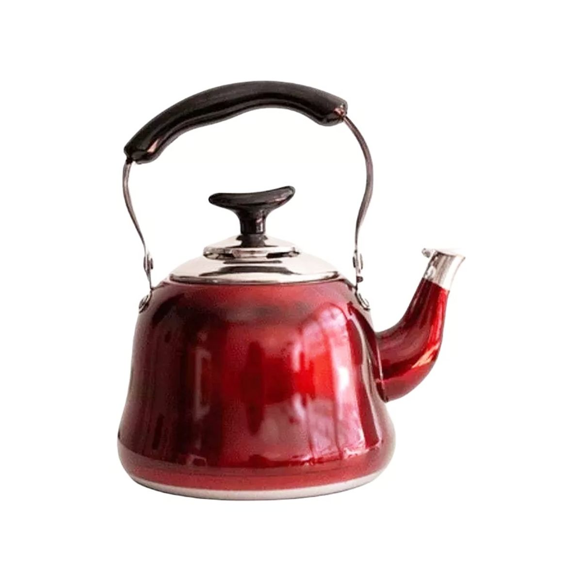 GENERICO - Tetera De Té Con Filtro 1 Lt Rojo