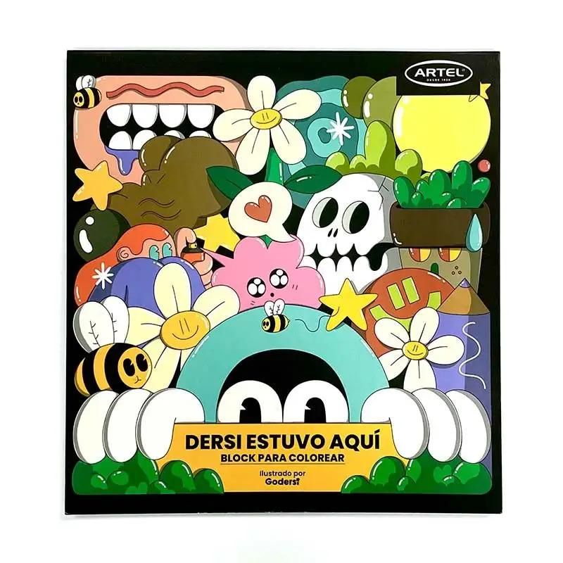 ARTEL - Block Para Colorear Dersi Estuvo Aquí Artel Godersi