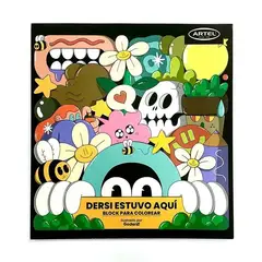 ARTEL - Block Para Colorear Dersi Estuvo Aquí Godersi