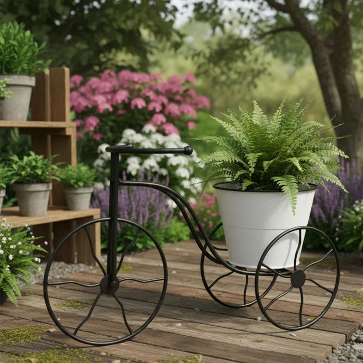 BRIC - Macetero Bicicleta Para Plantas