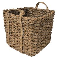 Canasto tejido fibras.