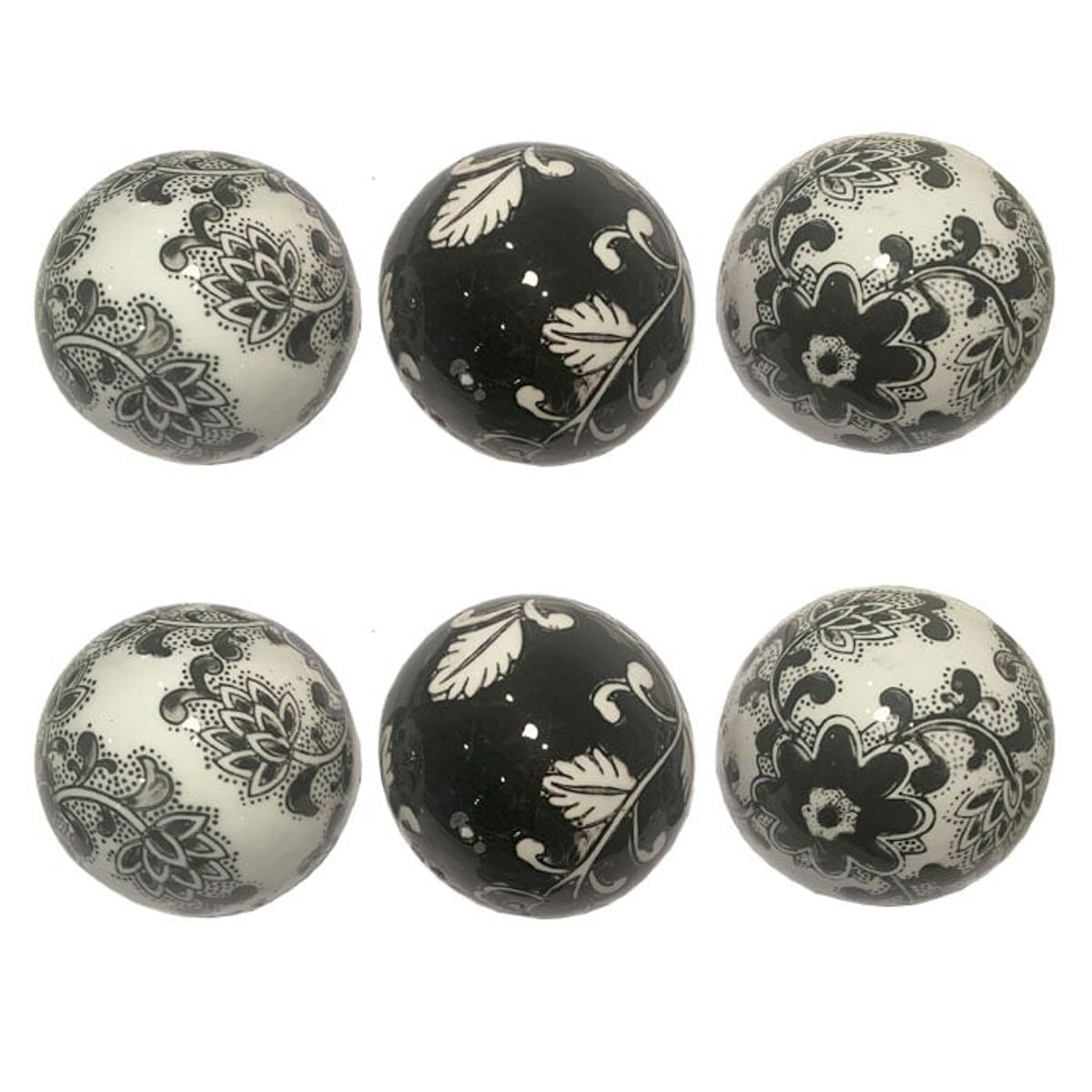 BRIC - Esferas decorativas set de 6.
