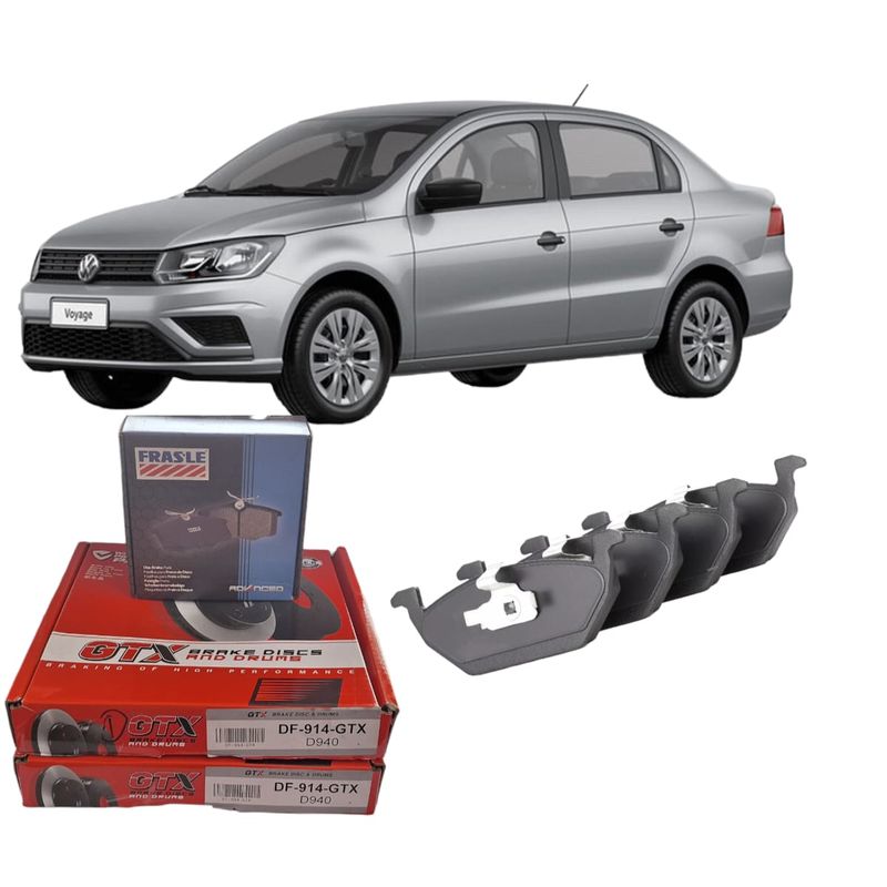 VOLKSWAGEN - Kit De Frenos Delanteros Volkswagen Voyage 2010 - 2016