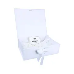 SOLEIO - Gift Box Caja Para Regalos Con Tapa Premium Blanco