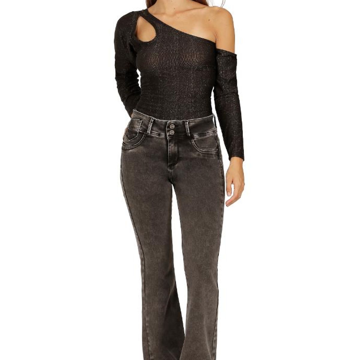 DIVINO JEANS - Jeans Toledo Gris Divino Jeans