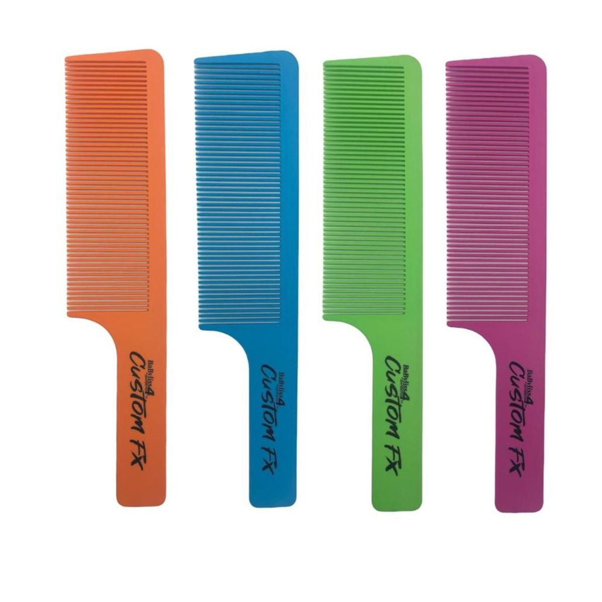 BABYLISS PRO - Peineta BabylissPro Barberlogy Peines Corte Barberia 9 Verde - Verde