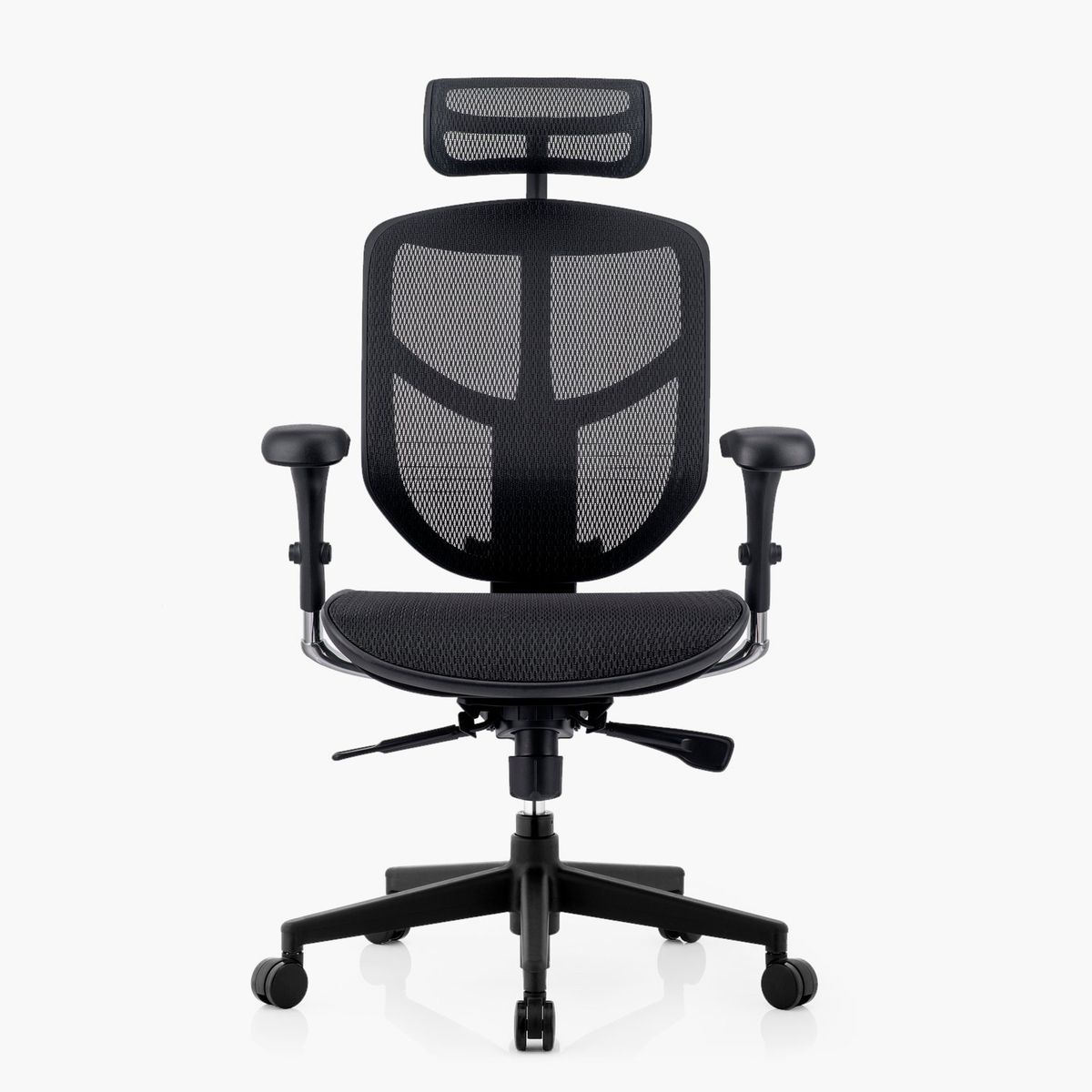 FORM OFFICE - Silla Enjoy 2 c/cabecero Negro Form