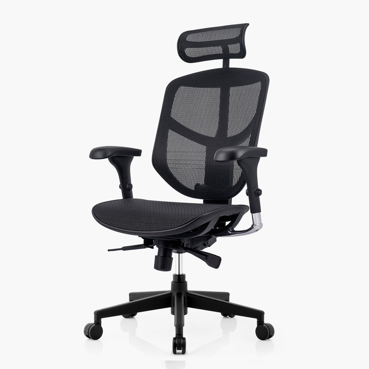 FORM OFFICE - Silla Enjoy 2 c/cabecero Negro Form