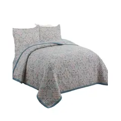 GENERICO - QUILT CUBRECAMA SUPER SUAVE 2 PLAZAS