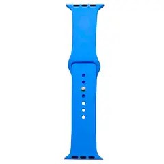 JOICO - Correa Compatible Con Apple Watch 38mm 40mm 41mm Goma Azul