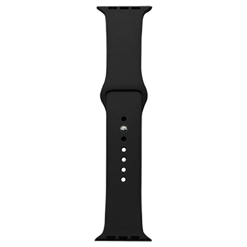 JOICO - Correa Compatible Con Apple Watch 38mm 40mm 41mm Goma Negro