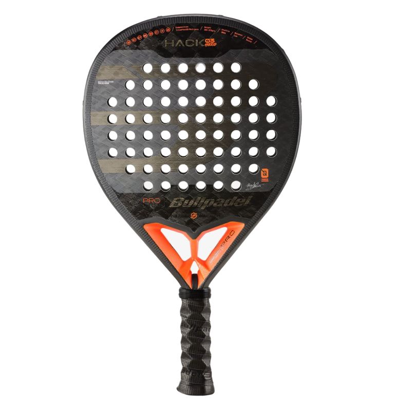 BULLPADEL - Pala de pádel Bullpadel Hack 03 Hybrid 2024