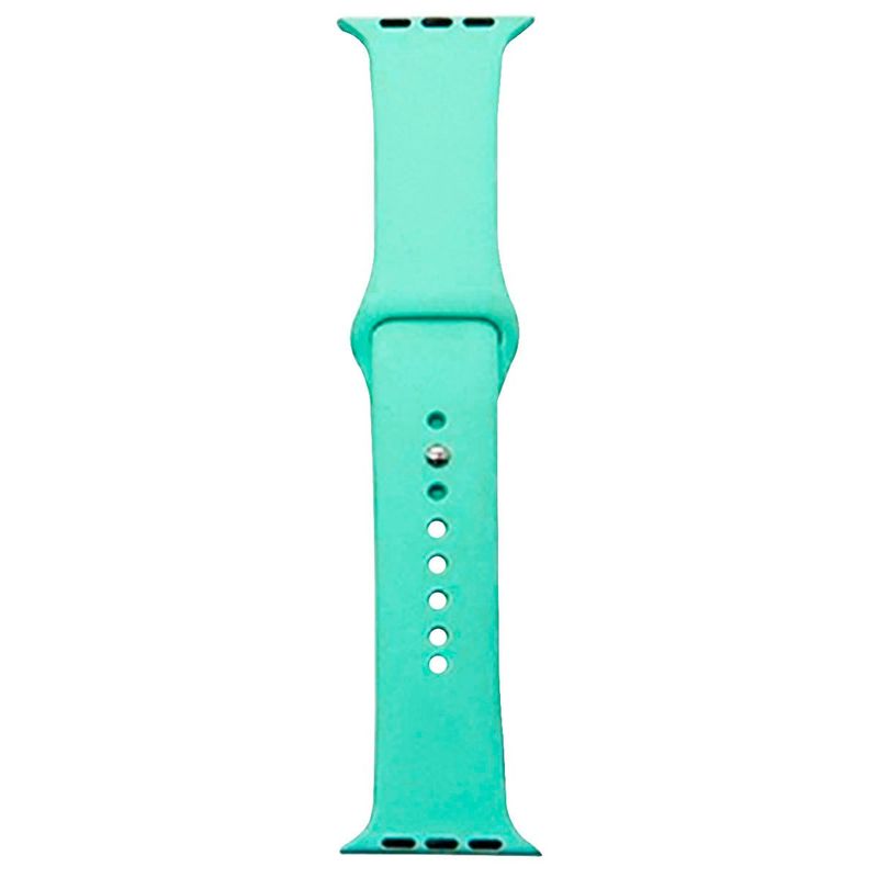 JOICO - Correa Compatible Con Apple Watch 42mm 44mm 45mm Goma Turquesa
