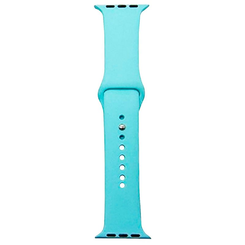 JOICO - Correa Compatible Con Apple Watch 42mm 44mm 45m Goma Celeste