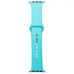 JOICO - Correa Compatible Con Apple Watch 42mm 44mm 45m Goma Celeste