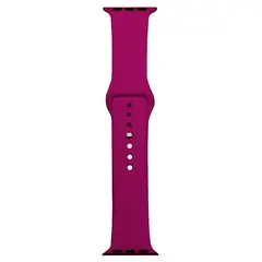 JOICO - Correa Compatible Con Apple Watch 42mm 44mm 45mm Goma Fucsia