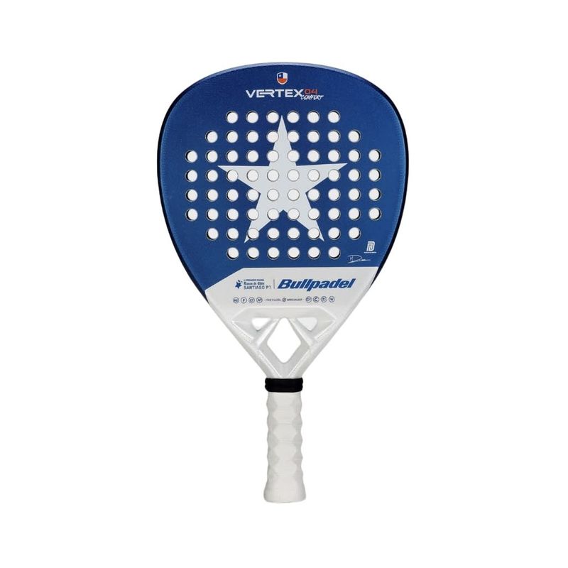 BULLPADEL - Pala de pádel Bullpadel Vertex 04 Comfort Ltd P1 Santiago