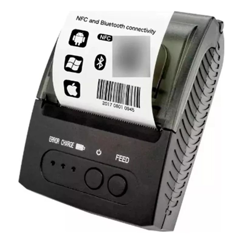 GENERICO - Mini Impresora Térmica Bluetooth Sii Portátil 58mm