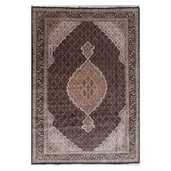 CONSORCIO PERSA - Alfombra Persa Clásica de Lana, Tabriz 3.00 x 1.90 mts.
