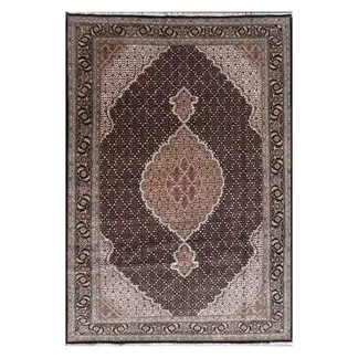 CONSORCIO PERSA - Alfombra Persa Clásica de Lana, Tabriz 3.00 x 1.90 mts.