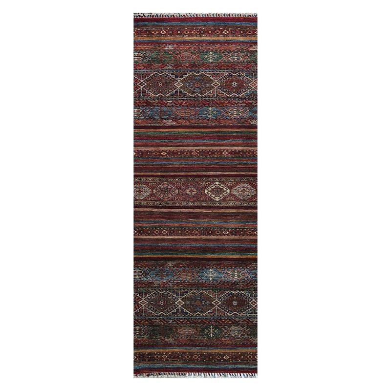 CONSORCIO PERSA - Alfombra Persa Clásica de Lana, Ariana Jaipur 2.90 x 0.80 mts.