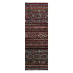 CONSORCIO PERSA - Alfombra Persa Clásica de Lana, Ariana Jaipur 2.90 x 0.80 mts.