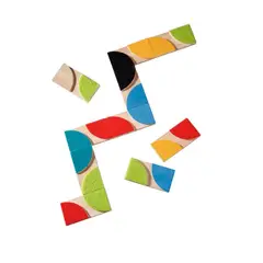 GENERICO - DOMINO TACTIL 28 PIEZAS DE DIFERENTES ELEMENTOS