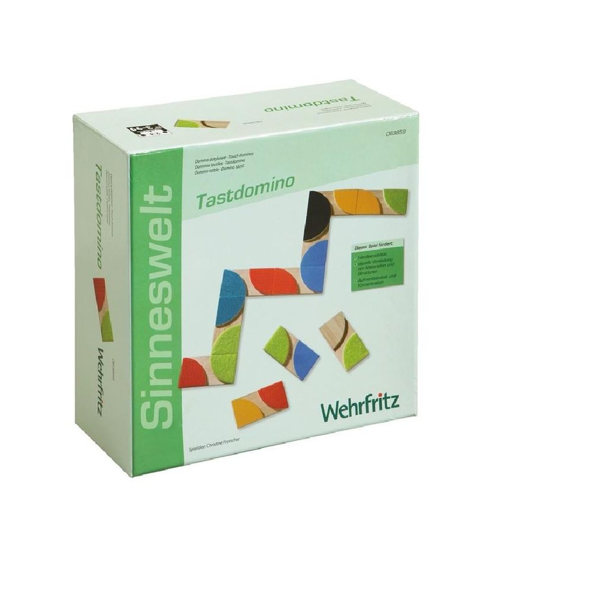 GENERICO - DOMINO TACTIL 28 PIEZAS DE DIFERENTES ELEMENTOS